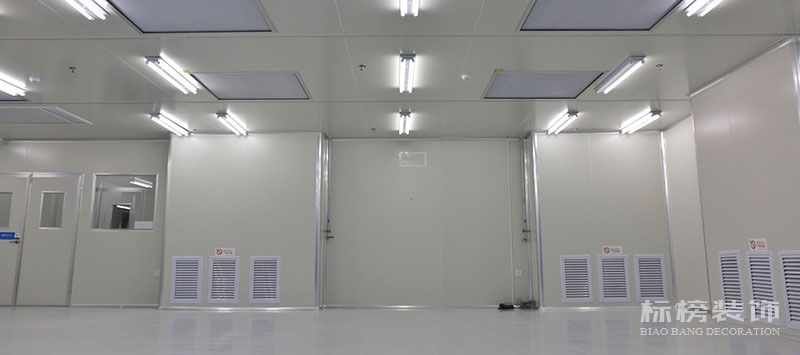 億諾威波光電無(wú)塵車間、廠房裝修3