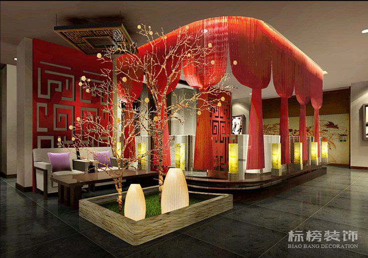 多福肥?；疱伈蛷d設(shè)計裝修6