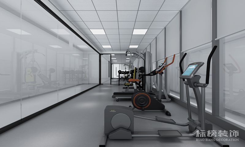 健身房-恒誠信辦公室裝修設(shè)計效果圖