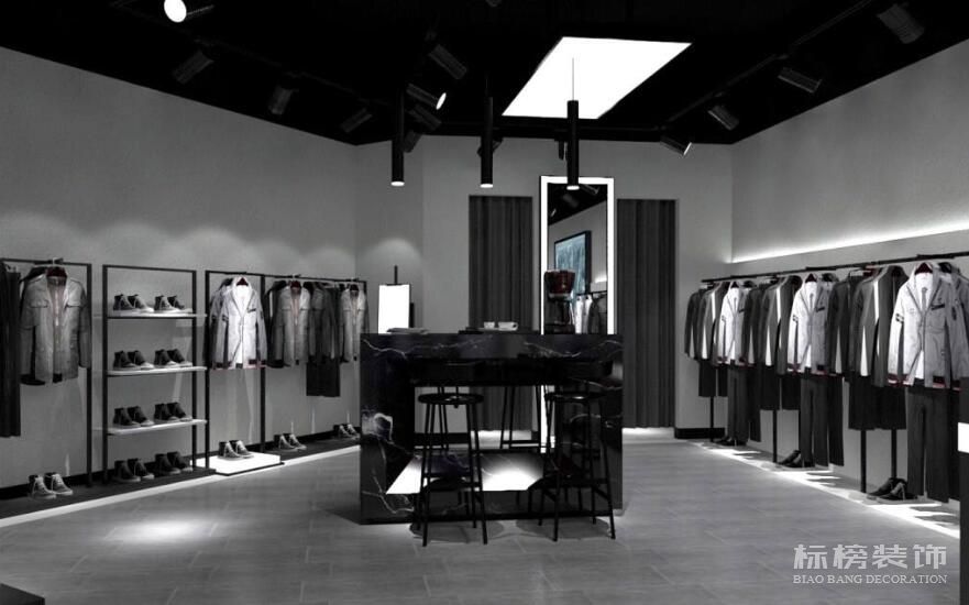 深圳潮流男裝服裝店鋪裝修理要點！
